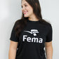 Camiseta de Manga Curta - Uniforme FEMA